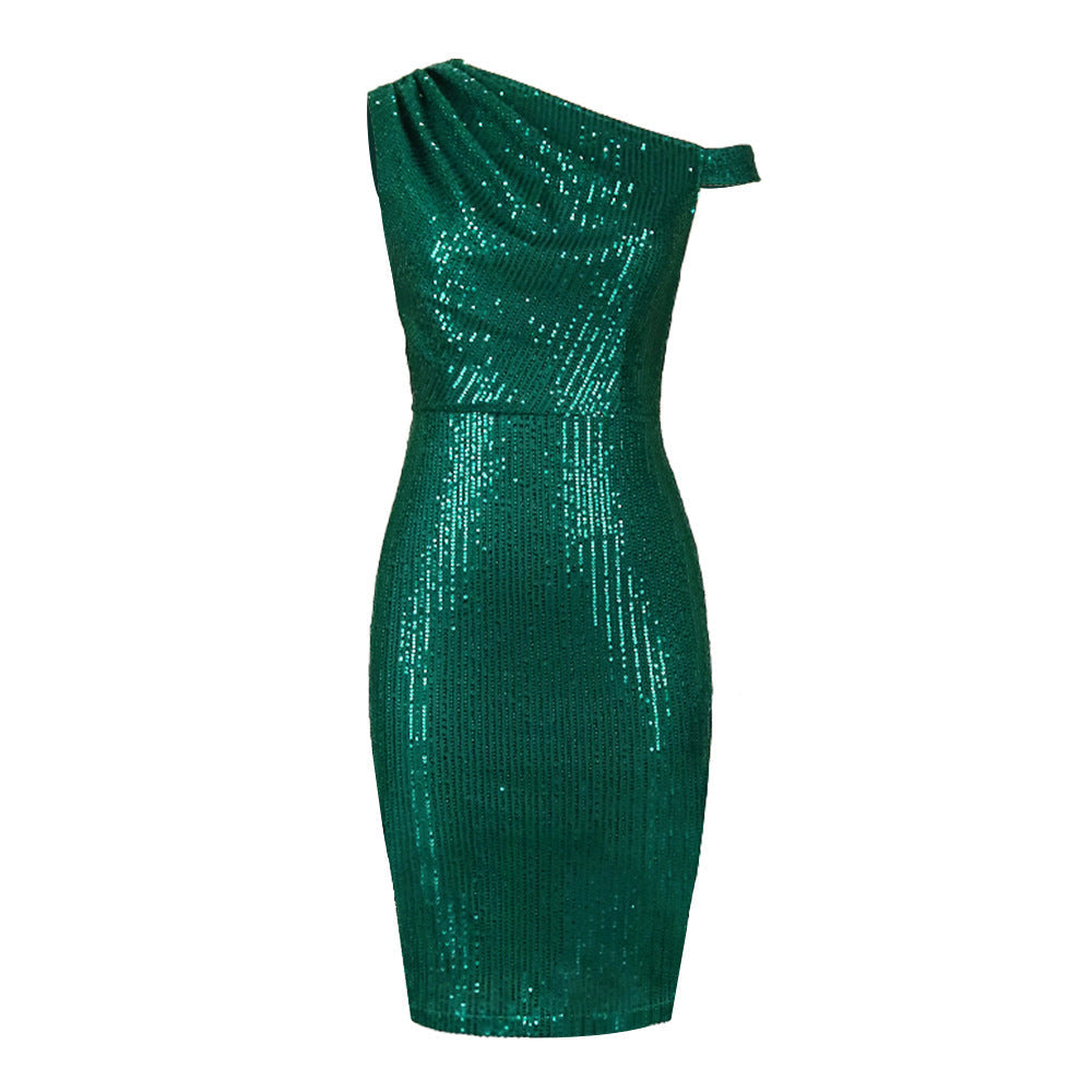 Wickelkleid von BerlinGlamour, ärmellos und schulterfrei