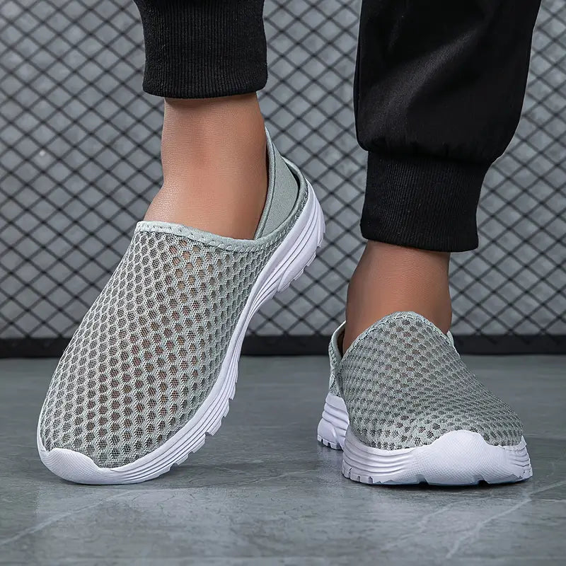 Bequeme Herren Slip-On Schuhe Leder Modern