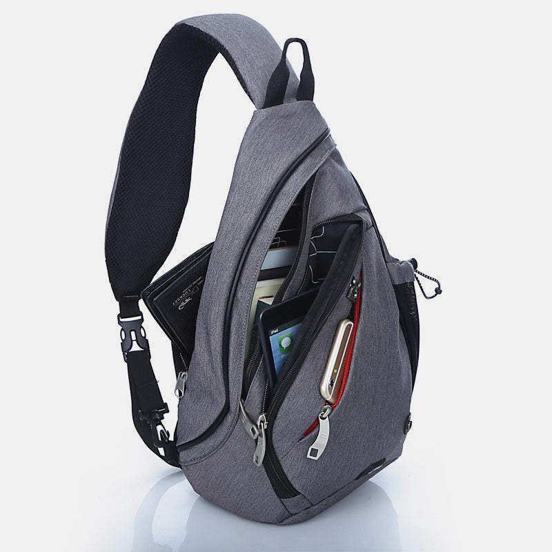 Reisetasche Große Umhängetasche Reflektierend Streifen Design
