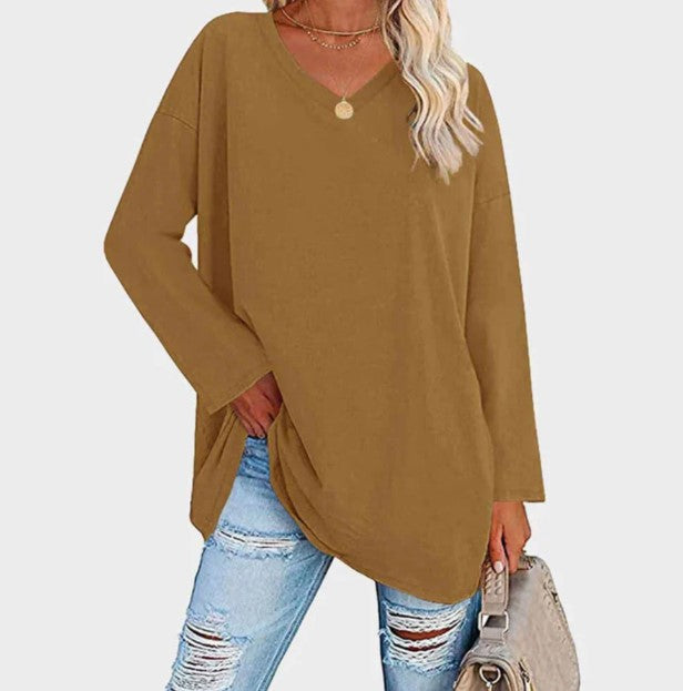 Eleganter Langarm Pullover für Damen