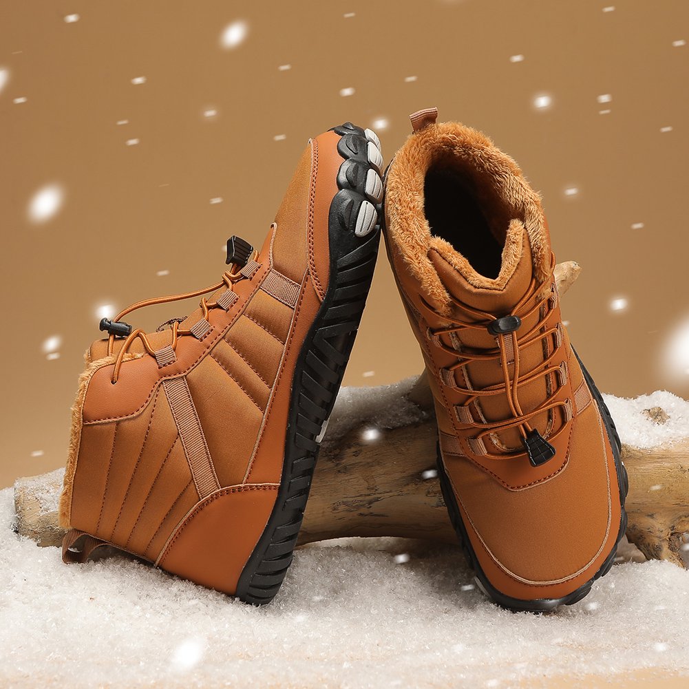Herren Winterstiefel Wasserdicht Warm Fellfutter