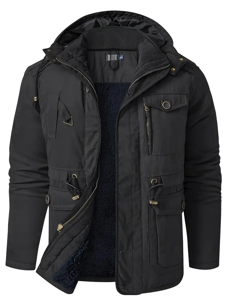 Herren Parka Elegent Robust Wasserfest