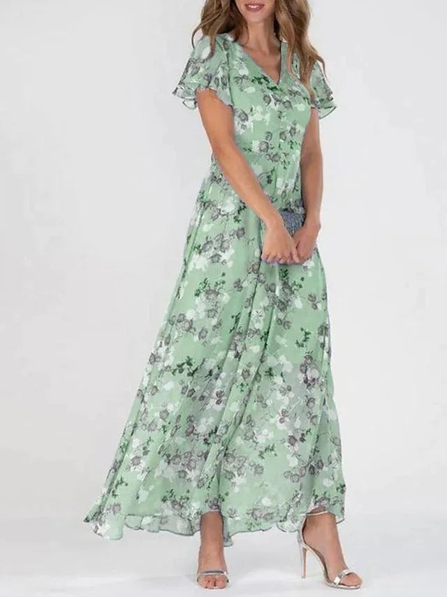 Sommerkleid Maxi Luftig Damenkleid Lang