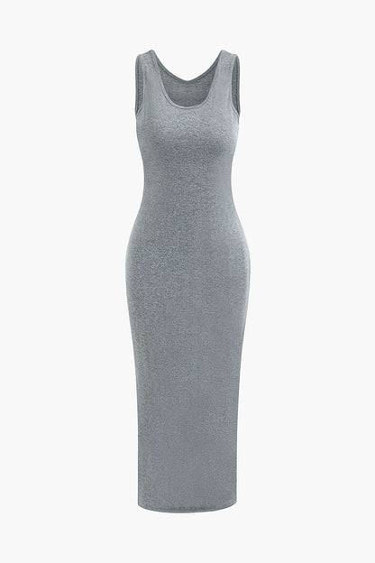 Lässiges Zweiteiler Set Hoodie Midi Kleid Damen