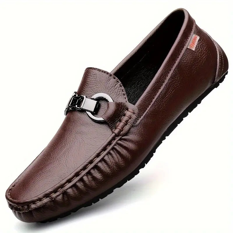 Herren Loafers Klassisch Frühling Schwarz - BerlinGlamour