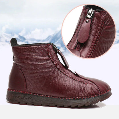 Orthopädische Stiefel Leder Bequem Komfortabel