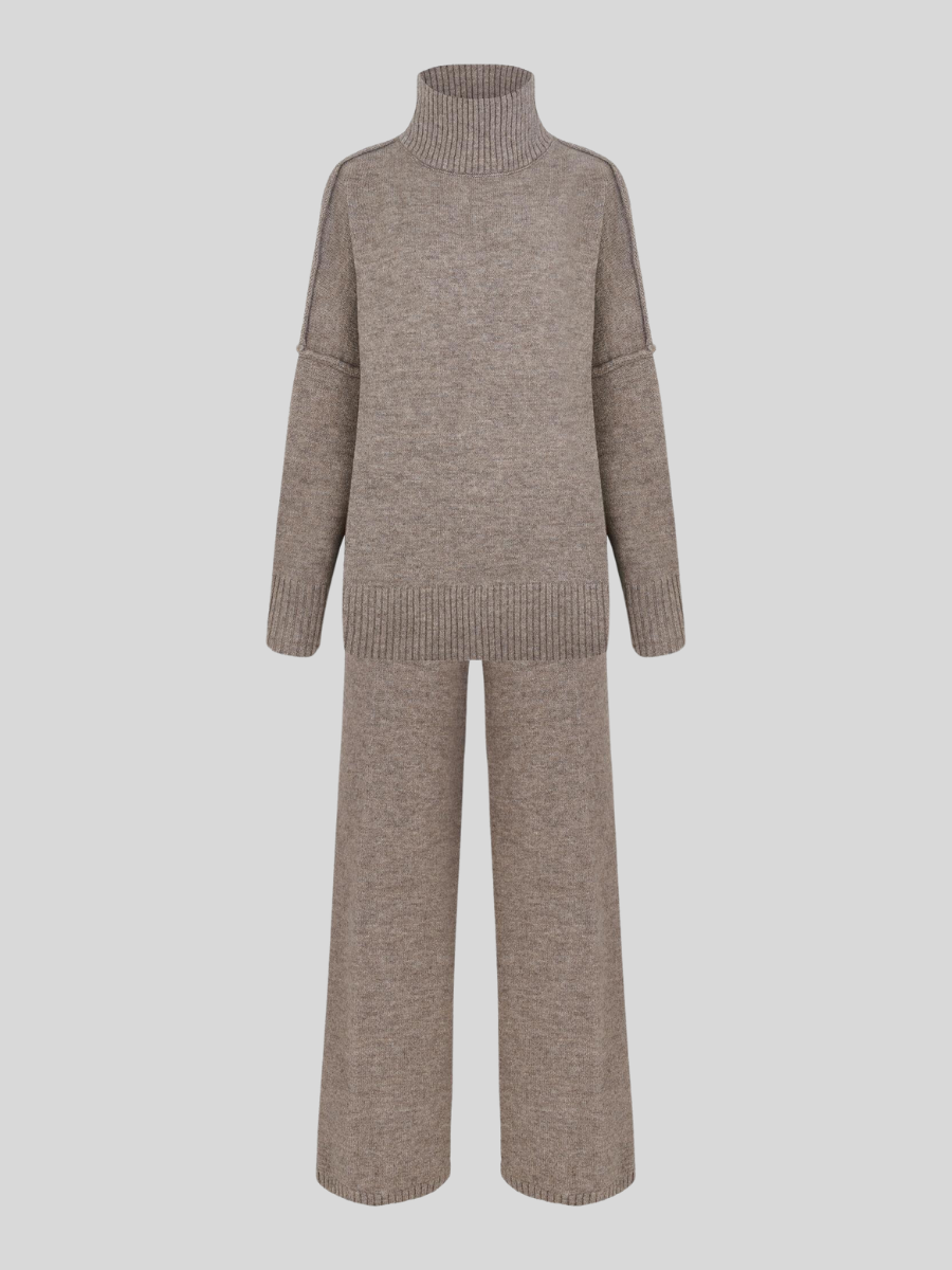 Damen Strickpullover Oversize Weich Bequem