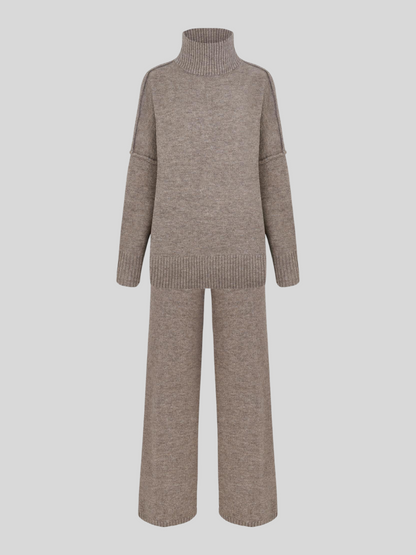 Damen Strickpullover Oversize Weich Bequem
