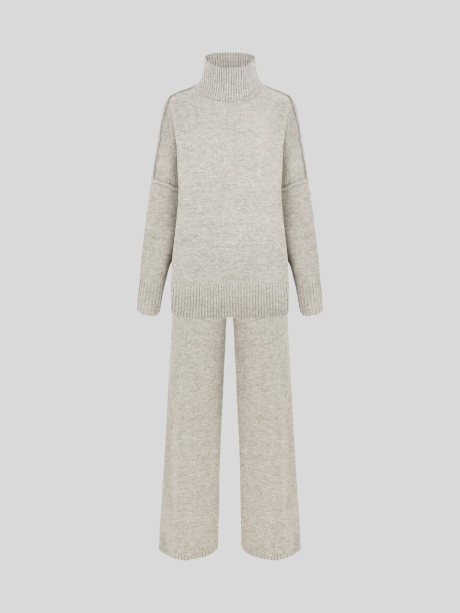 Damen Strickpullover Oversize Weich Bequem