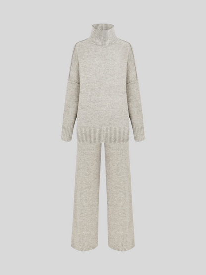 Damen Strickpullover Oversize Weich Bequem