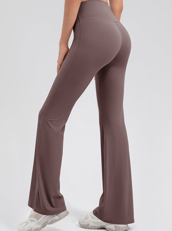 Sportliche Frauenhose Atmungsaktiv Micro-Flare Laufhose - BerlinGlamour