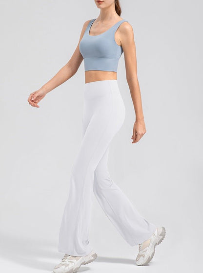 Sportliche Frauenhose Atmungsaktiv Micro-Flare Laufhose