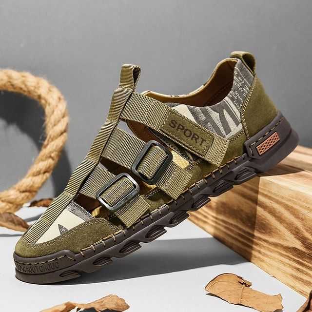 Herrensandalen Atmungsaktiv Sommer Bequem