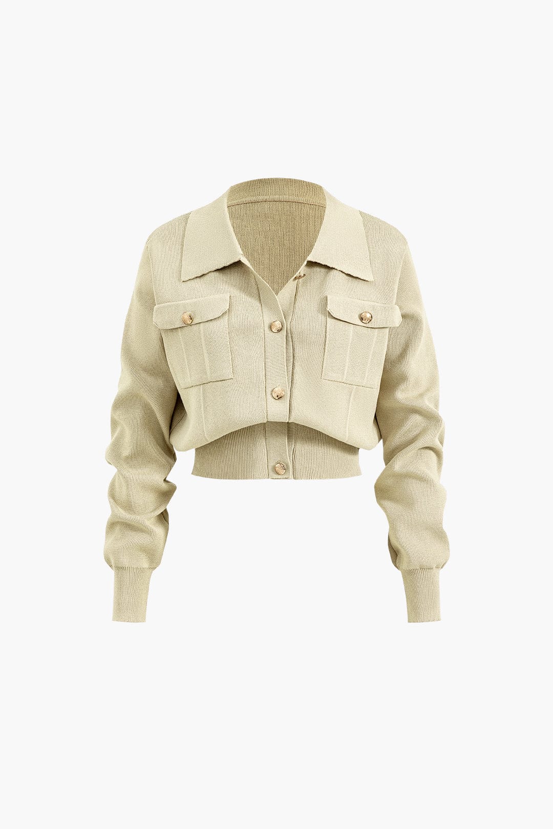 Strick-Set Damen Blazer Rock Kombination