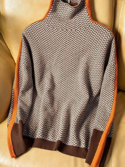 Kaschmir Rollkragenpullover Damen Luxus Weich - BerlinGlamour