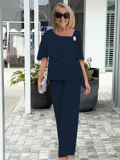 Damen Sommer Set Elegantes Frauen Kleidung
