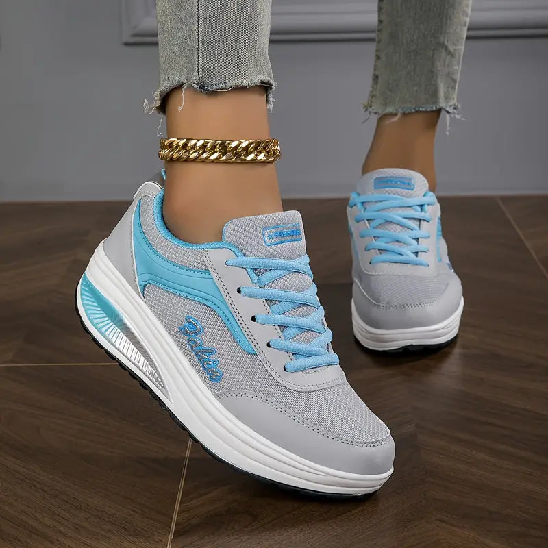 Damen Sneaker Orthopädisch Bequem mit Luftpolster