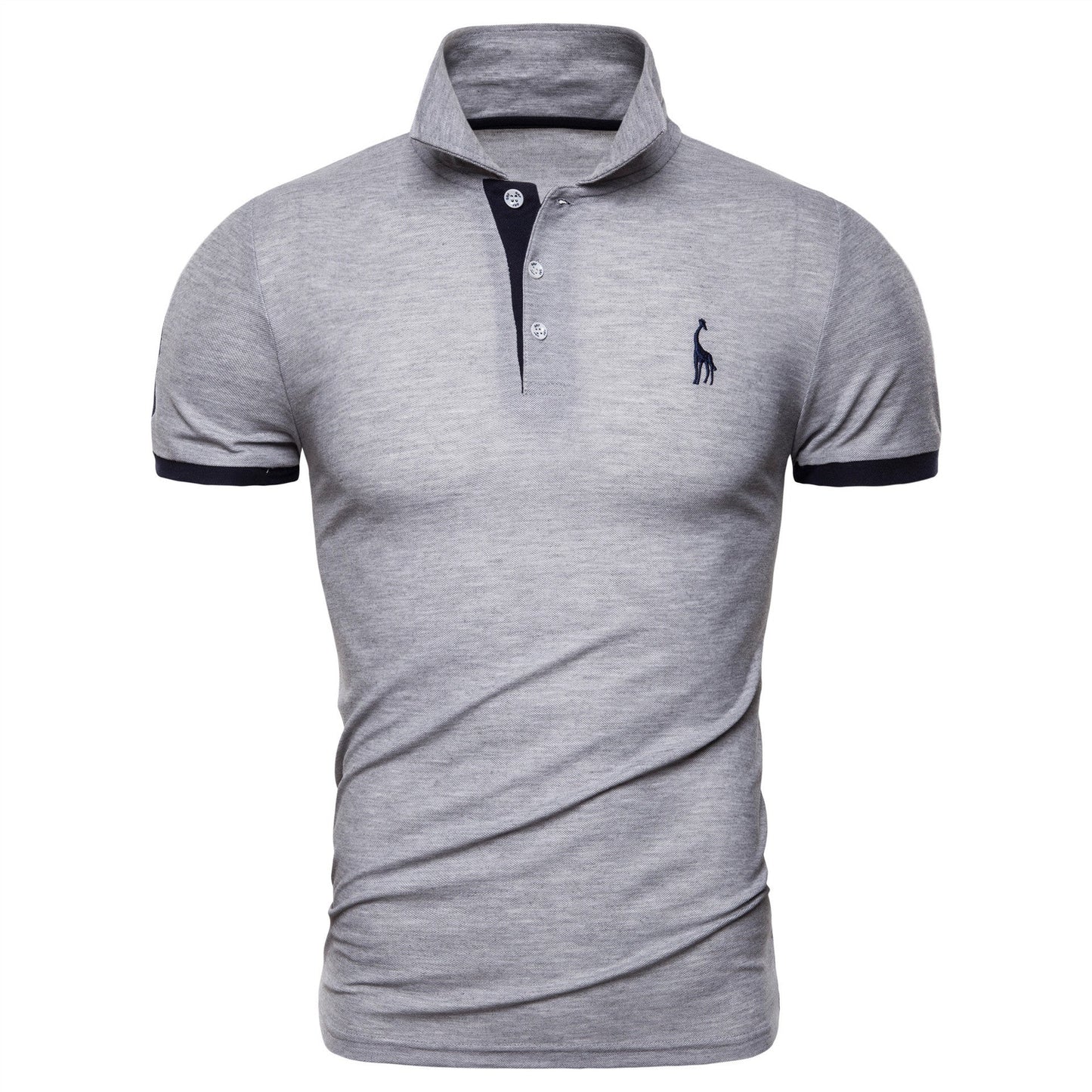 Elegantes Herren Polohemd Modern Slim Fit