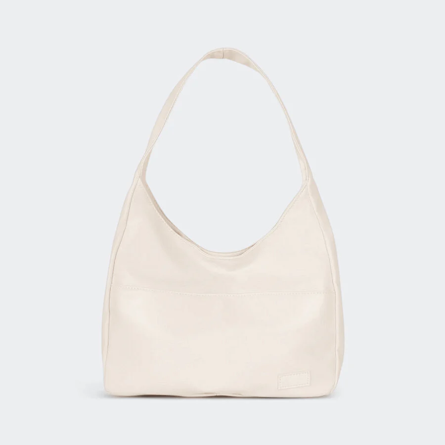 Elegante Ledertasche Damen Schicke Handtasche Schwarz