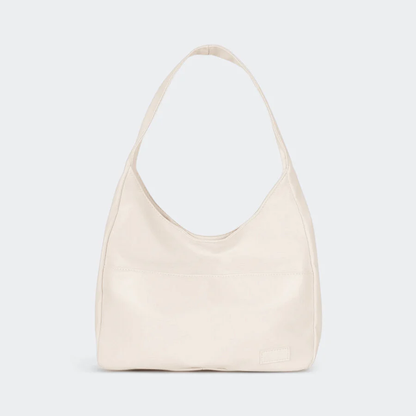 Elegante Ledertasche Damen Schicke Handtasche Schwarz