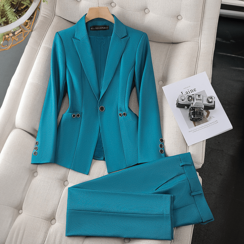 Wintermode Set Damen Warm Komfortabel Modern