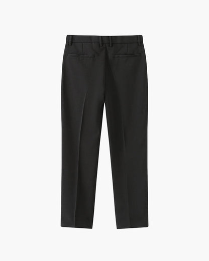 Schmale Businesshose Slim Fit Hochtailliert