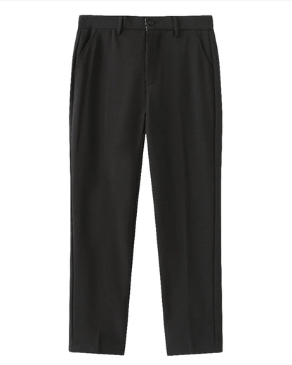 Kaschmir-Cardigan Set mit Hose und Stiefeletten