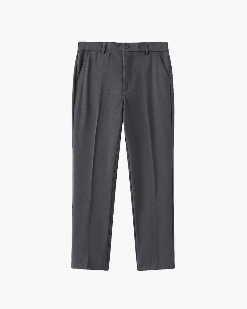 Schmale Businesshose Slim Fit Hochtailliert