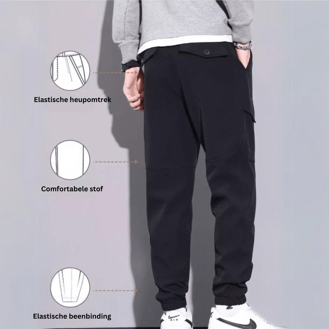 Herren Cargo Hose Robust Bequem Praktisch