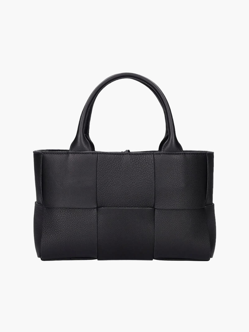 Lederhandtasche Modern Gewebt Elegante Damenhandtasche - BerlinGlamour