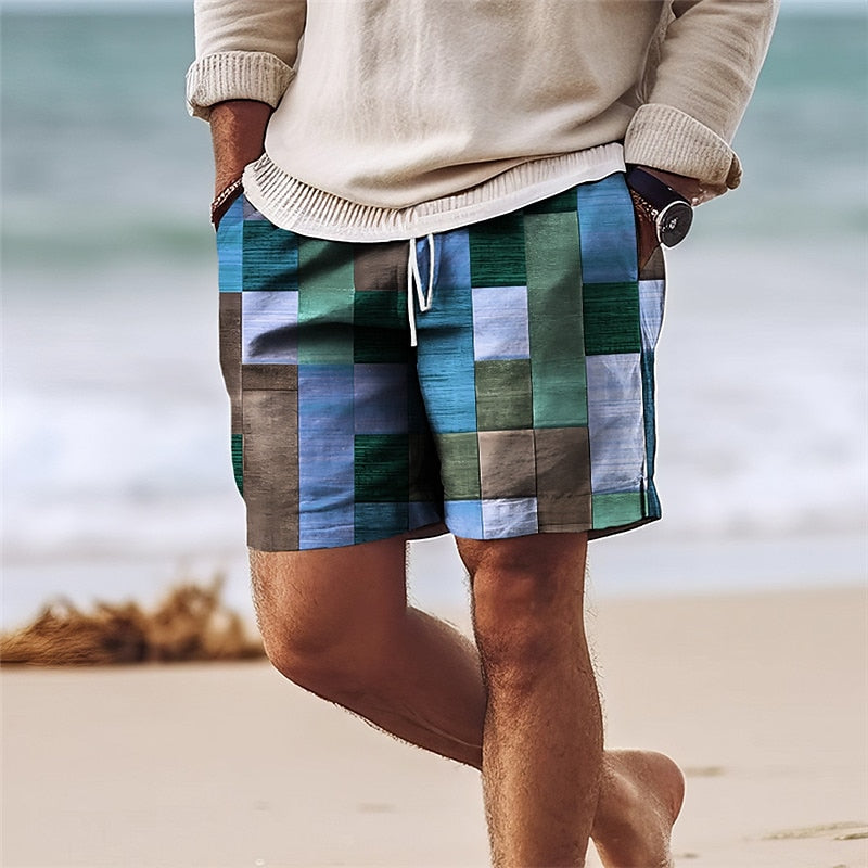 Herren Shorts Sommer Bequem Leicht Modern