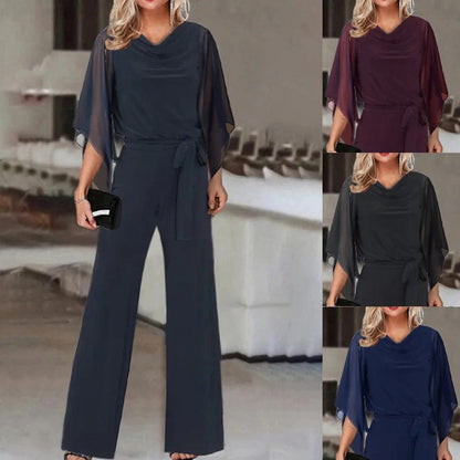 Einteiliger Jumpsuit Damen Elegant Party