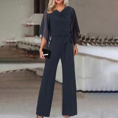 Einteiliger Jumpsuit Damen Elegant Party - BerlinGlamour