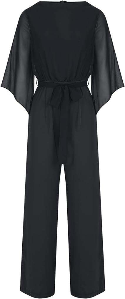Einteiliger Jumpsuit Damen Elegant Party
