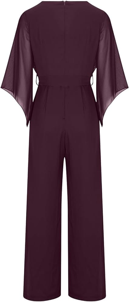 Einteiliger Jumpsuit Damen Elegant Party