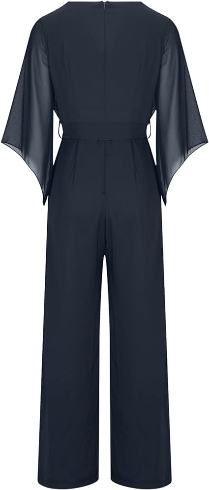 Einteiliger Jumpsuit Damen Elegant Party