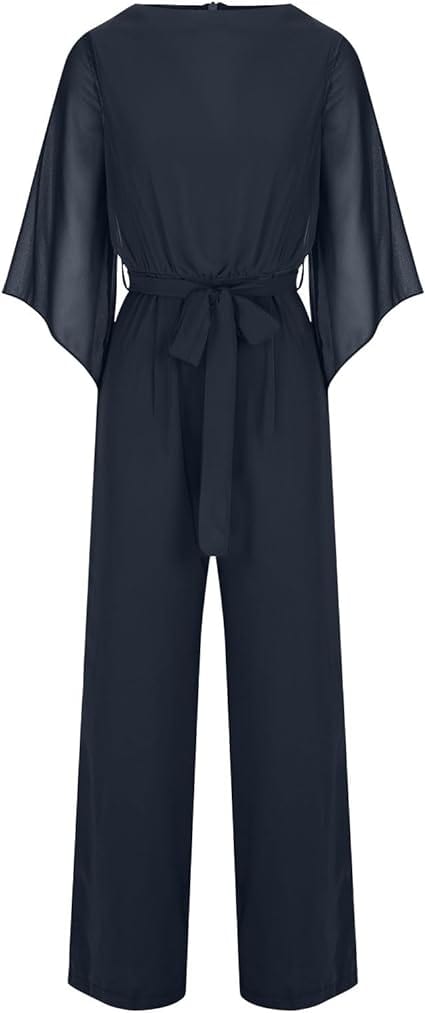 Einteiliger Jumpsuit Damen Elegant Party