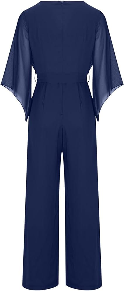 Einteiliger Jumpsuit Damen Elegant Party