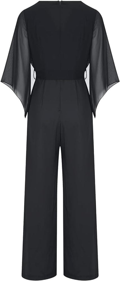 Einteiliger Jumpsuit Damen Elegant Party