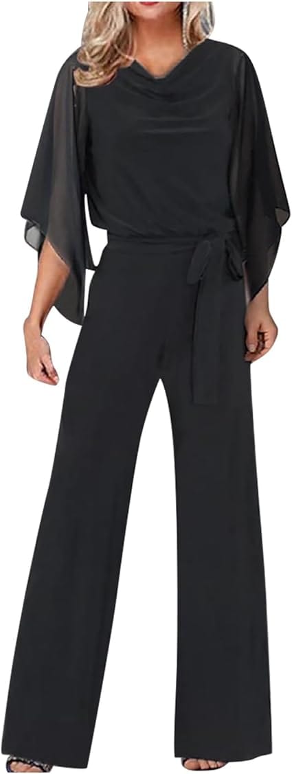Einteiliger Jumpsuit Damen Elegant Party