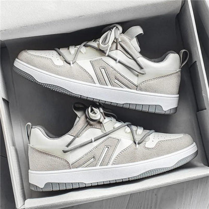 Skate Schuhe Niedrig Kontrast Schnürsenkel Sportlich