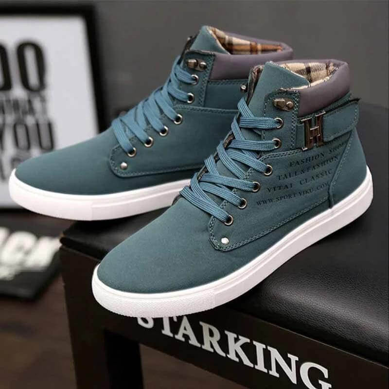 Männer Stiefeletten Winter Warm Lederschuhe - BerlinGlamour