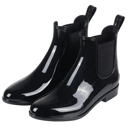 Stiefel Damen Knöchelhoch Schuhe Frauen Schwarz