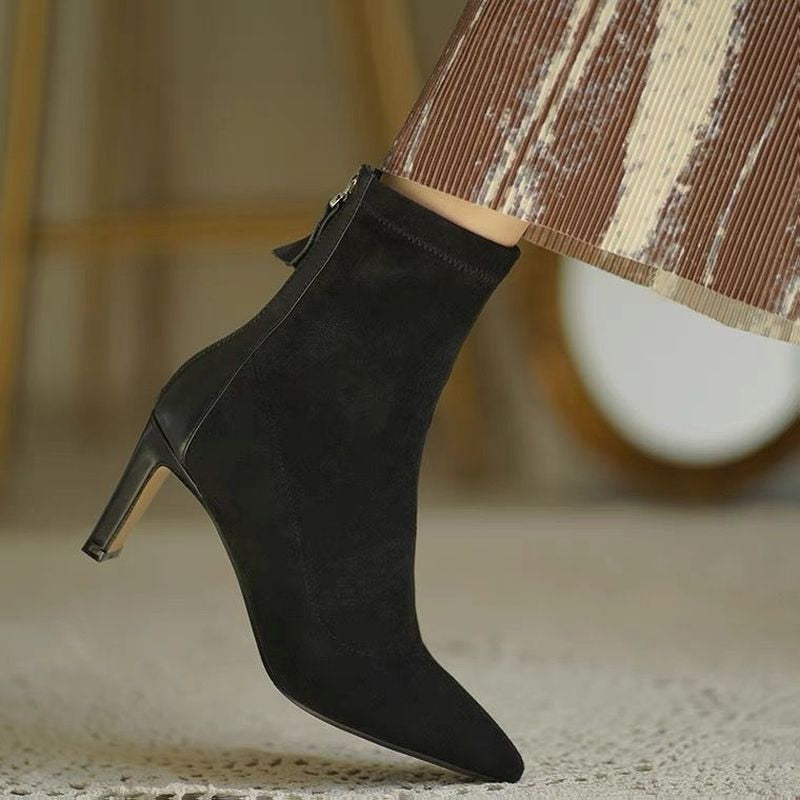 Stilettos Ankle Boots Damen Schuhe Hochzeit