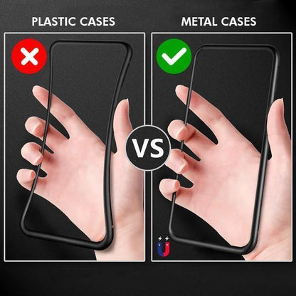 Magnetische iPhone Hülle mit Sichtschutz