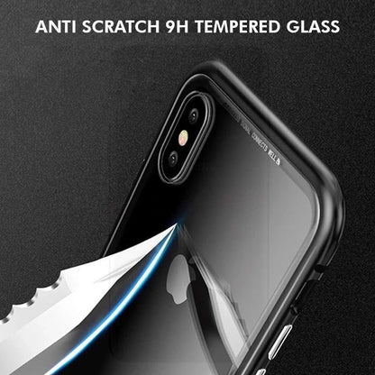 Magnetische iPhone Hülle mit Sichtschutz