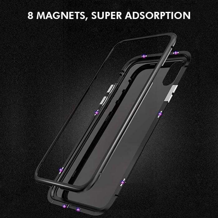 Magnetische iPhone Hülle mit Sichtschutz