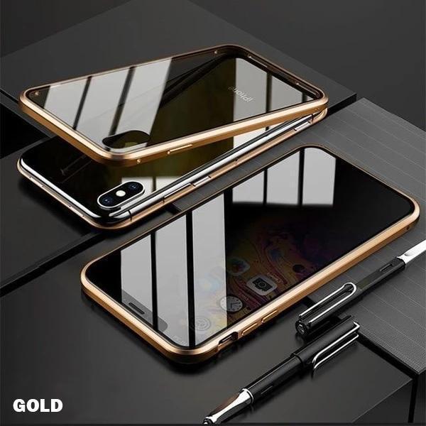 Magnetische iPhone Hülle mit Sichtschutz