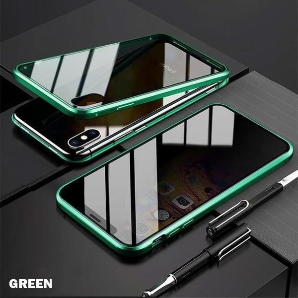 Magnetische iPhone Hülle mit Sichtschutz