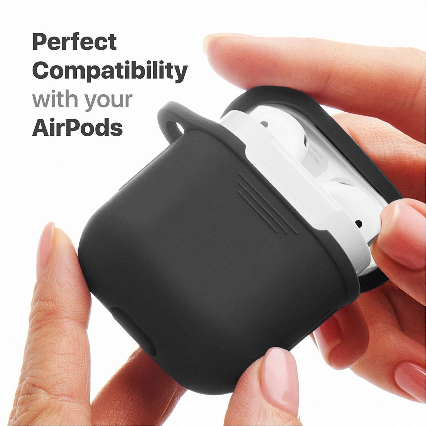 AirPods Hülle Weich Silikon Schutzhülle Transparent